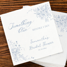 Något blått innan jag gör Möhippa Pappersservett