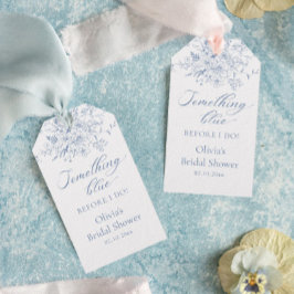 Något blått innan jag gör Möhippa Presentetikett