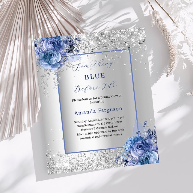 Något blått innan jag gör silver Möhippa (Skapare uppladdad)