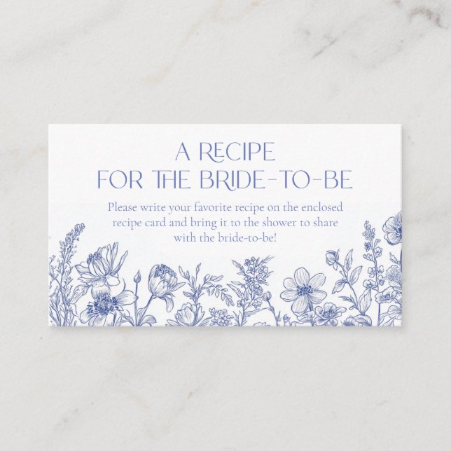 Något blått innan jag tar emot för bruden tilläggskort (Framsida)