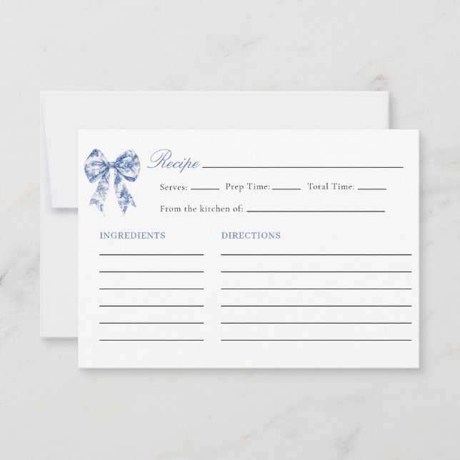 Något blått innan jag tar emot Möhippa Inbjudningar (Framsida)