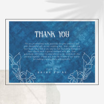 Något blått innan jag visar tackkortet