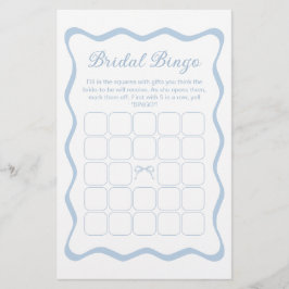 Något blått Möhippa, Bingo-spel