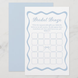 Något blått Möhippa, Bingo-spel