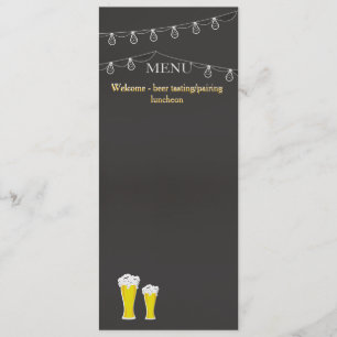 Något bryggar menykortet meny