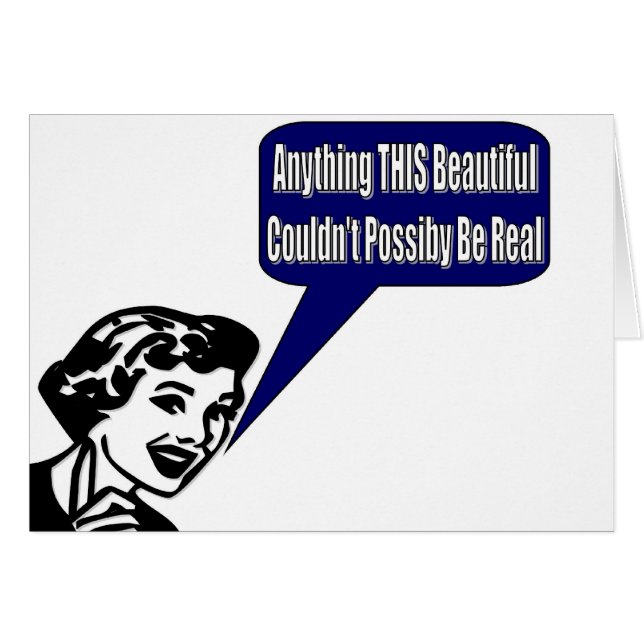 Något DETTA härligt… Hälsningskort (Framsidan Horizontal)