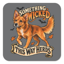 Något elakt driver Halloween-hund här