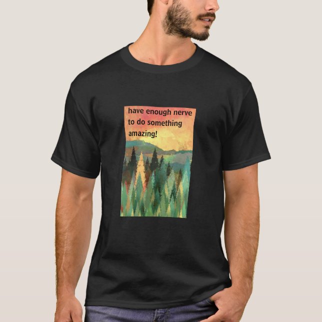 Något Fantastisk (mörk) T-Shirt (Framsida)