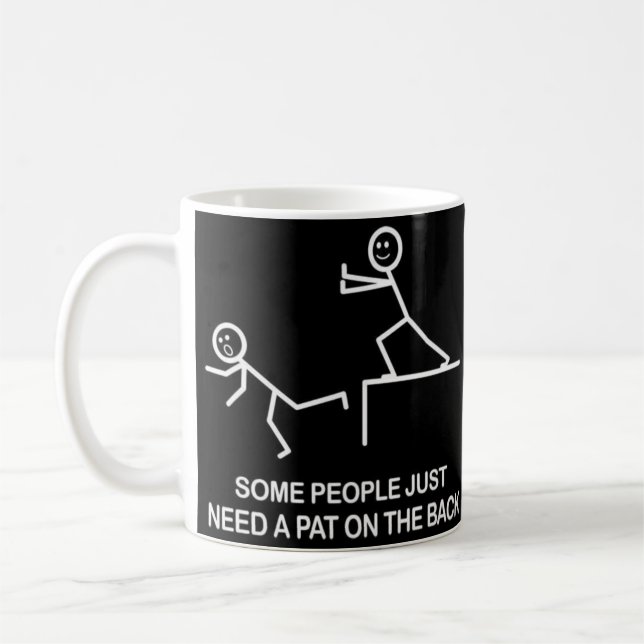 Något folk behöver precis ett passande på den kaffemugg (Vänster)