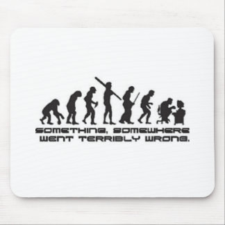 Något gick orätt musmatta