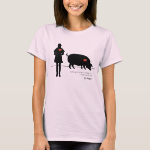 Något i vanligt t shirt