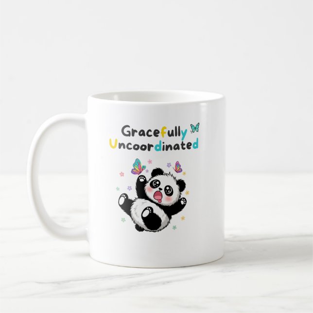 Något Klumpigt Sött Panda Kaffemugg (Vänster)