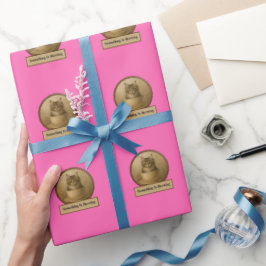 Något Kocar Sig Hot Pink Presentpapper