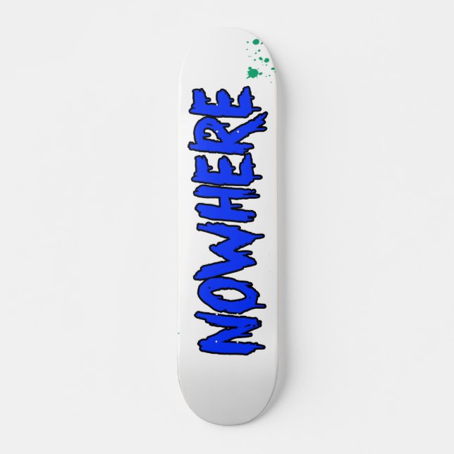 Något Konstigt Mini Skateboard Bräda 18,5 Cm (Framsida)