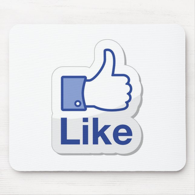 Något liknande knäppas (gilla mig), musmatta (Framsidan)