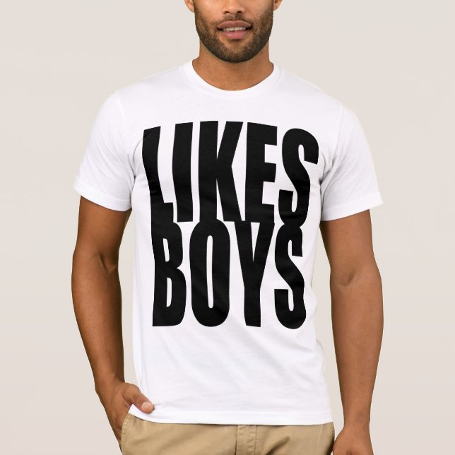 NÅGOT LIKNANDEPOJKAR TEE SHIRT (Framsida)