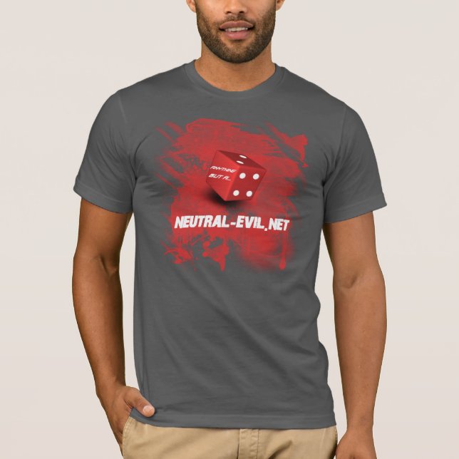 Något men en 1 Neutralt-Ondska Tee (Framsida)