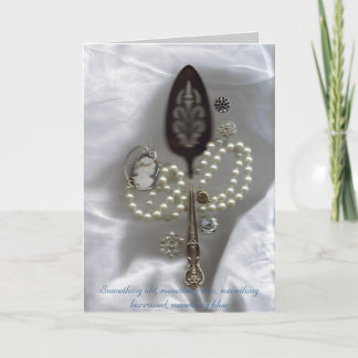 Något som är gammal, något som är ny,… tack kort