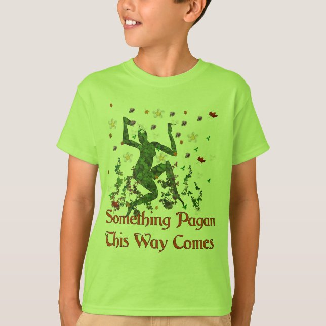 Något som är pagan tee shirt (Framsida)