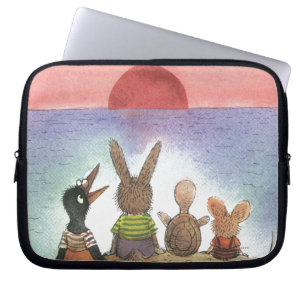 Något som är röd laptop sleeve