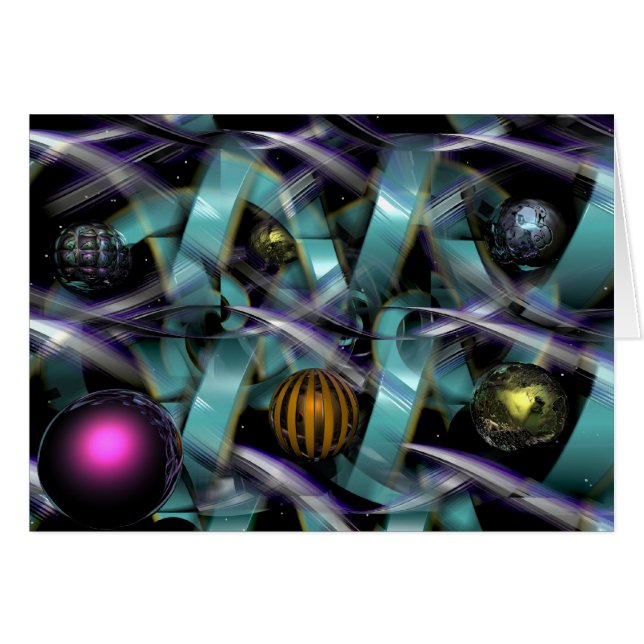 Något som egentligen är artsy hälsningskort (Framsidan Horizontal)