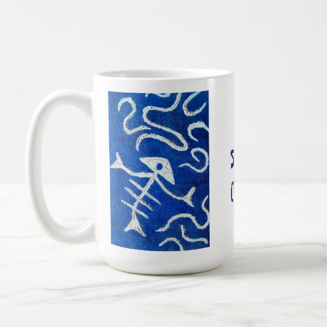 Något suspekt? (Nej, bara kaffe) Kaffemugg (Vänster)