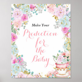 Något Sweet är Breawing Predictions för baby Poster