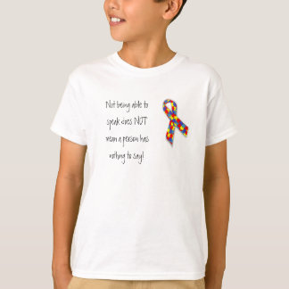 något till något att säga - autism tee