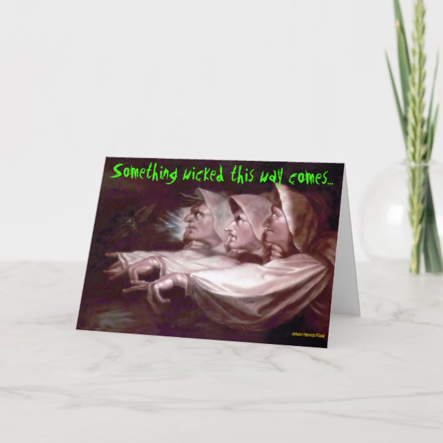 Något Wicked Kort (Framsida)