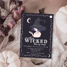 Något Wicked Witch Halloween fest