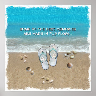 Några av de bäst minnena göras i flinflip flops poster