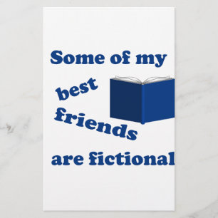 Några av mina bästa vänner är Fictional Brevpapper