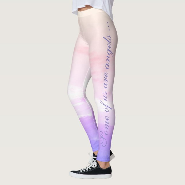Några av oss är Änglar i Pinks Leggings (Vänster)