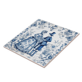 Några brickor i Rustic Blue Indigo Kakelplatta