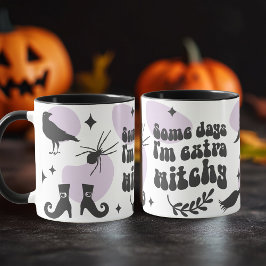 Några dagar är jag extra WITCHY Halloween Mugg