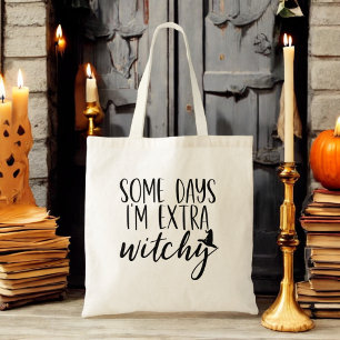 Några dagar är jag Extra Witchy Modern Womens Hall Tygkasse