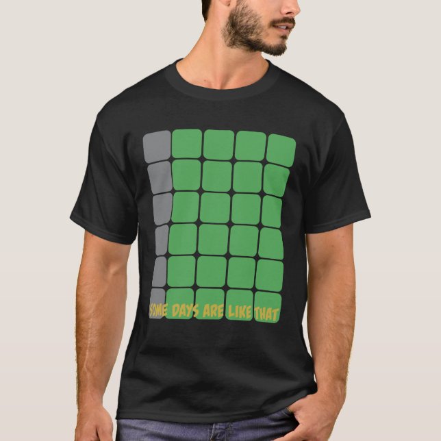 Några dagar är som T-Shirt (Framsida)