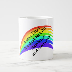 Några dagar det inte är allt. jumbo mugg