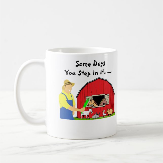 Några dagar går du in i den där bondgårdskaffen Mu Kaffemugg (Vänster)