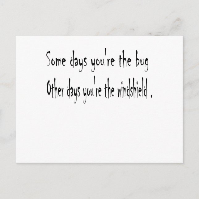 Några dagar vykort (Framsida)