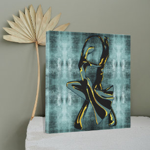 Några dansar på natten canvastryck