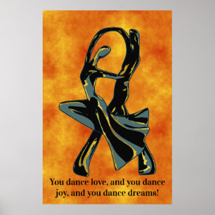 Några dansar på natten poster