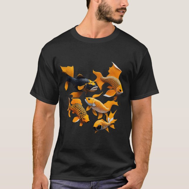 några fiskar t shirt (Framsida)