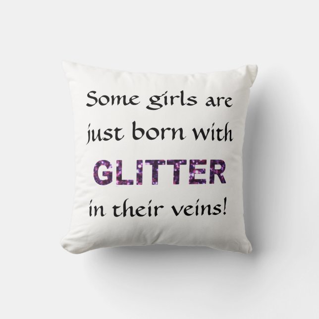 Några flickor som är födda med glitter i deras kudde (Framsida)