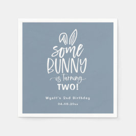 Några Födelsedagsfest Napkins Pappersservett