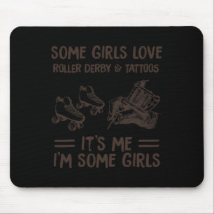 Några Girls Kärlek Roller Derby och Tatoo Musmatta