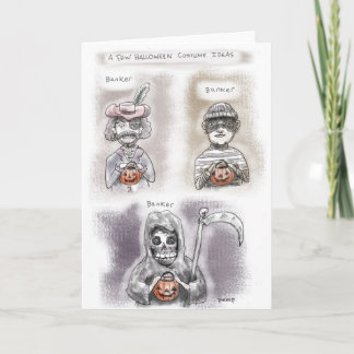 Några Halloween dräktidéer Kort