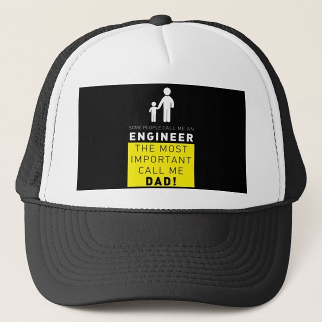 några kallar mig ingenjör för det viktigaste keps (Framsida)