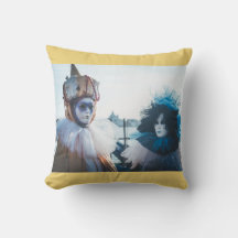 Några karnevalsmasker i Venedig, Italien