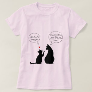Några katter som talar om giftermål T-Shirt